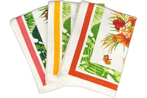 PREZIOSA HOME Set Strofinacci da Cucina canovacci in Spugna Cotone 6 Pezzi 0860