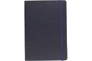 Collins GLB6U591 B6 Metropolitan Glasgow notebook, granatowy