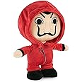 Famosa Softies - Peluche piccolo da 20 centimetri dei personaggi della Casa di Carta, serie ufficiale Netflix, con il costume