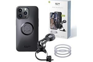 SP CONNECT Bike Bundle II | SPC+ | kompatibel mit iPhone 13 Pro | Handyhalter für Fahrradlenker | Mountainbike Rennrad Handy Halterung