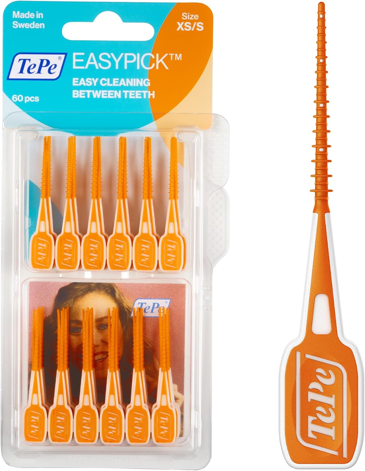 Guide d'Achat 2026 : Pourquoi Choisir le TePe EasyPick Toothpicks Orange ISO XS-S 60pc ?