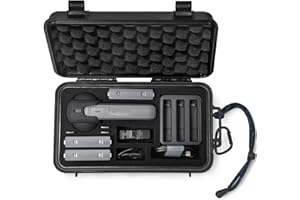 LEKUFEE Portable Waterproof Hard Case for Insta360 X5 / X4 / X3 Camera and Accessories(Case Only)