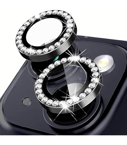 Pellicola Protettiva Fotocamera IPhone 13/13 Mini - Vetro Temperato 9H, Anti-Graffio, Design Nero - Foto 6