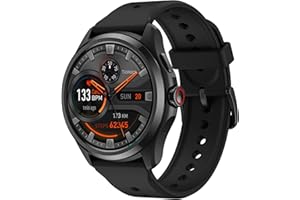 Ticwatch Pro 5 Smartwatch Android per uomo Snapdragon W5+ Gen 1 Wear OS Smart Watch 80 ore Batteria Salute Monitoraggio fitness NFC GPS Compatibile solo con Android