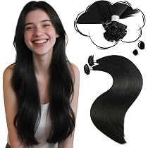 Keratin Bonding Haare – 150 Strähnen, 70cm, 1g, 100% Remy Echthaar