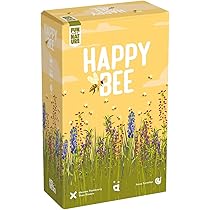 Helvetiq Happy Bee Gioco Di Carte - Drafting Per 3-6 Giocatori, Dagli 8 Anni, Colore Crema