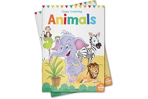 Little Artist Series Animals : Copy Colour Books