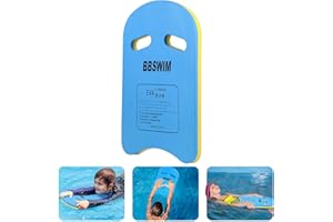 VOZITUG Tabla de natación infantil, tabla de natación para niños y adultos, equipo de entrenamiento de espuma de polietileno con asas, ayuda para nadar para niños para ejercicios de natación y entrenamiento