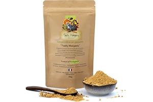 DECOUVREZ TASTY MALGASY PRODUITS OF MADAGASCAR Gingembre en poudre 200g– Parfait pour épices cuisine, infusion gingembre, poulet gingembre, gingembre confit, jus de gingembre, huile essentielle gingembre, boisson gingembre et extrait de gingembre