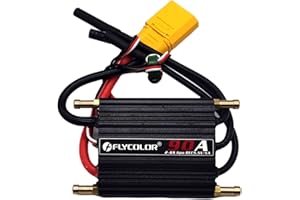 Flycolor 90A étanche sans pinceau ESC elektronischer drehzahlregler mit 5,5v/5A bec und xt90 4,0mm Banana Connector f ür modelschiff RC Dust jacket