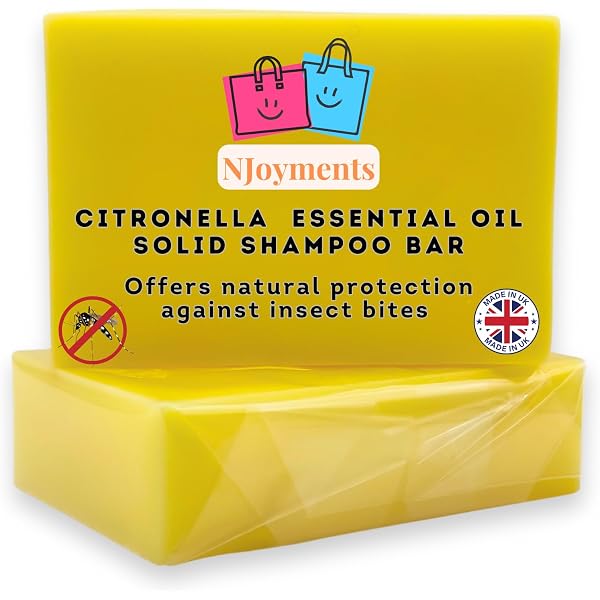 Zitronella ätherisches Öl Seife – 2 X 100g, Handgemacht – Ideal Für Camping & Reisen, Natürlicher Mückenschutz