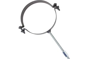 LANZZAS - Coude à 150° pour tuyau de poêle, diamètre nominal 150 mm, couleur : gris fonte.