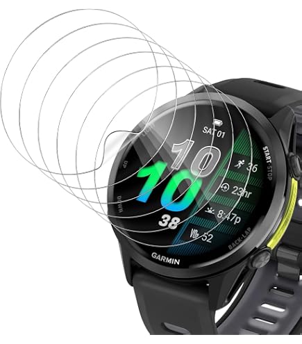 Protecteur d'écran pour montre intelligente Garmin Forerunner 955,255,255S,verre Guatemala,film
