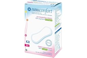 PROTEGE SLIP Farmaconfort Protegeslips Classic Algodón, 30 Unidades