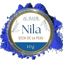 Original Blue Nila Powder in Resealable Jar - Nila Du Maroc - For ...