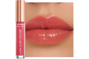 M. Asam MAGIC FINISH Ultra Glaze Cheeky-Rose (4ml) – Gloss rose frais à l'effet volume, hydratation et brillance absolues, parfum gourmand de vanille, formule hydratante à l'acide hyaluronique