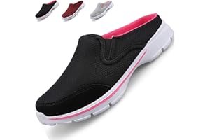 Acfoda Slip On Hausschuhe Damen Sommer Leichte Atmungsaktive Freizeit Schuhe, Gr.35-42