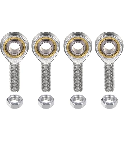 Roulements à Billes Femelles PHS10 – Lot De 4, Alésage M10, Filetage M10x1.5, Pour Liaisons Mécaniques