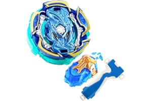 Zelzen Bey Toupie Blade avec Lanceur, Bey Toupie Blade Burst Turbo avec Metal Fusion Pack, Jouets de Bataille Gyroscope Noël Anniversaire Enfants Fête Cadeau B156
