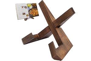 Violotoris Plate Holders Display Stand, Photo Display, Wooden Display Stand Plate Holder Kitchen For Book Rustic Stable Painting