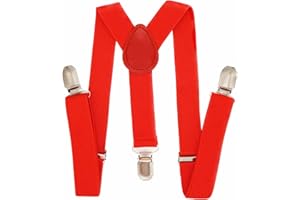 WANNGE PlayCool - Bretelle a Y regolabili, larghe 2,54 cm, per bambini e bambine