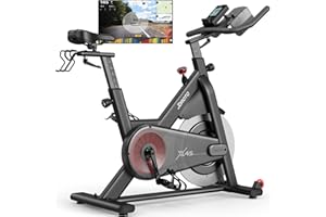 ‎JOROTO JOROTO X4S Bluetooth Heimtrainer Fahrrad, Ergometer Homtrainer mit lesbarem Magnetwiderstand, Indoor Cycling Bike mit Riemenantrieb - 160KG Belastbar