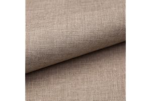 Heko Panels Garden Lux Torino Tissus Au Metre Pour Couture Ameublement Fauteuil Meubles Canapés Chaises Coussins 1 m x 1,47 m Beige Foncé