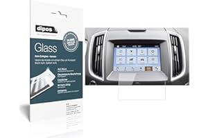 dipos I 2X Protection ecrán Compatible avec Ford Ranger Wildtrak Navigation Sync3 Verre Souple Film Protecteur 9H