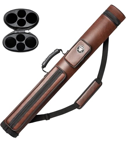 Billard Koffer Transport - Poolball Tasche Mit 17 Fächern Schultergurt