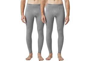 LAPASA Mallas Termicas Hombre (Pack 1 y 2) Pantalon Interior Termico Extra Cálido Frio Extremo Calzoncillos Boxer Largo Invierno Thermoflux 100 200 300 M10/M25/M56