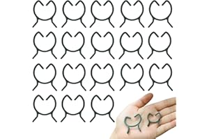 VIDSMOW 200 PCS Clips de Support pour Plantes, Attaches Réutilisables pour Tomates, Plantes Grimpantes, Légumes et Fleurs, Clips de Fixation Stables en Plastique Résistant aux Intempéries