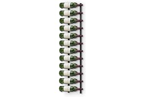 Final Touch 24 Bottle Large Wall Mounted Metal Wine Rack 24 Bouteille Grand Mur métallique monté Wine Rack