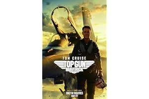 Tuklye TOP-GUN : poster Maverick Movie anime 28 x 43 cm Multicolore