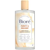 Bioré Anti-Pickel Waschgel Mit Aktivkohle & Salicylsäure – Für Normale Bis Fettige Haut, 200 Ml (2er Pack)