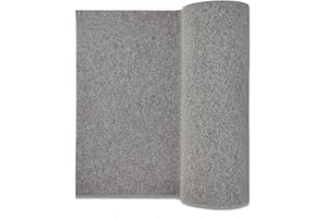 CASATESSILE Tappeto passatoia corsia Oscar Fondo Impermeabile, Zerbino per Ingresso, Porta di casa, Corridoio, Cucina, Ufficio e Negozi, 1 Metro Lineare - Beige, Largo 100 cm.