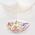 Spielzeug Hängematte Aus Baumwolle - Aufbewahrungsnetz Für Kuscheltiere 115cm