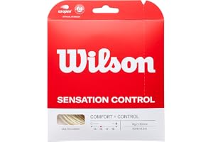 Wilson Sensation tennisracket sträng 16 G/1,3 mm, kontroll