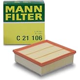 MANN-FILTER Hava Filtresi C 21 106 (Fiat) | Otomobiller i&ccedil;in, Temiz Hava, Dayanıklı Filtre Malzemesi, M&uuml;kemmel Uyum, Orijinal