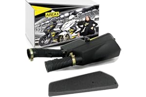 AREA1 Air Filter + Air Filter Box China Motor GY6 139 QMB QMA 12 Inch