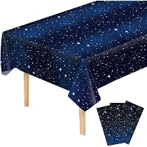 Lot De 3 Nappes Irisées Anniversaire 137x274 Cm - Plastique Étanche Coloré - Pour Fêtes, Carnavals, Festivals