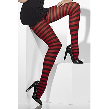 Harlekin Strumpfhose Schwarz-Weiß - Verrückte Halloween Socken Für Cosplay & Karneval
