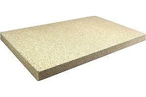 hs-kamine Vermiculite Feuerraumplatten Schamotte Ersatz Schamotte Ofenauskleidung Feuerraum Auskleidung Diverse Varianten möglich (40 x 30 x 3 cm, 1 Stück)