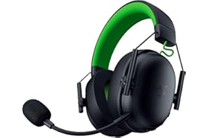Razer BlackShark V3 X HyperSpeed for Xbox - Kabelloses E-Sport Headset - Ultra leicht 270 g - Triforce 50mm Treiber - Abnehmbares Mikrofon - HyperSpeed 2,4 GHz & Bluetooth - Xbox/PC | Schwarz