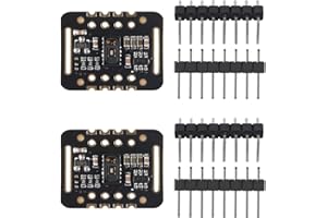 AEDIKO 2pcs MAX30102 Heart Rate Sensor Module Pulse Detection Blood Oxygen Concentration Module