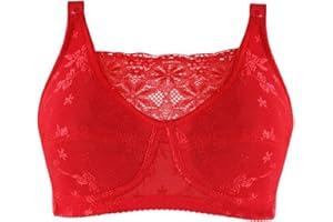 XWSM Baumwoll Mastektomie BH Bandeau BHS for Frauen Nach Chirurgischen Eingriffen Bralettes Röhrenoberteil Mit Prothesentaschen Sportunterwäsche for Die Stillzeit