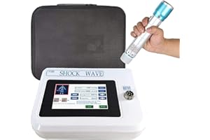 AMZCOM Stosswellentherapie Geräte Extrakorporale Stoßwellentherapie Gerät ED Professionelles Stoßwellengerät Für Die Therapie Schmerzlinderungsmassage Körperformung Und ED Erektile Dysfunktion