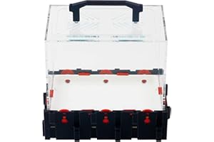 Anthouse.es – Modulare 3D-Ameisenhaufen-Futterbox – Modell QBIK Hexa Futterbox – 12,78 x 18,78 x 16,70 cm – Ameisenkolonien – Terrarium