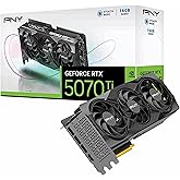 PNY GeForce RTX 5070 Ti 16GB GDDR7 256-Bit, DLSS 4, Ray Tracing, PCIe 5.0, 4K Ultra Gaming Ekran Kartı &ndash; VCG5070T16TFXPB1