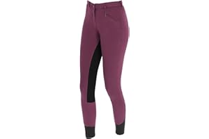 Covalliero Pantalon d'équitation pour enfant avec empiècements complets.