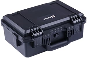 Lykus HC-3310 Maletín Estuche Case Impermeable con Espuma, Tamaño Interior 33x21x13.5 cm, Adecuada para Cámara réflex, Pistola, dron pequeño, videocámara, cámara de acción y Otros